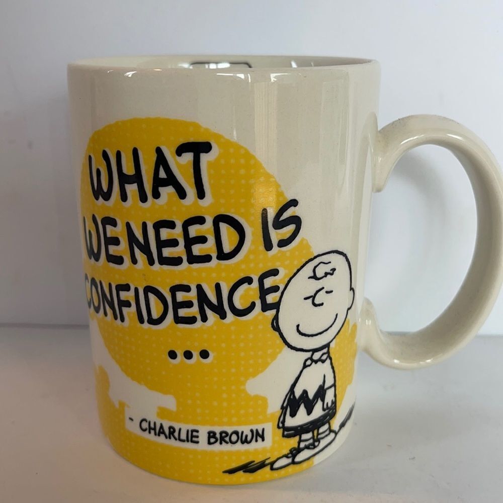 Department 56โwhat we need is confidenceโmug